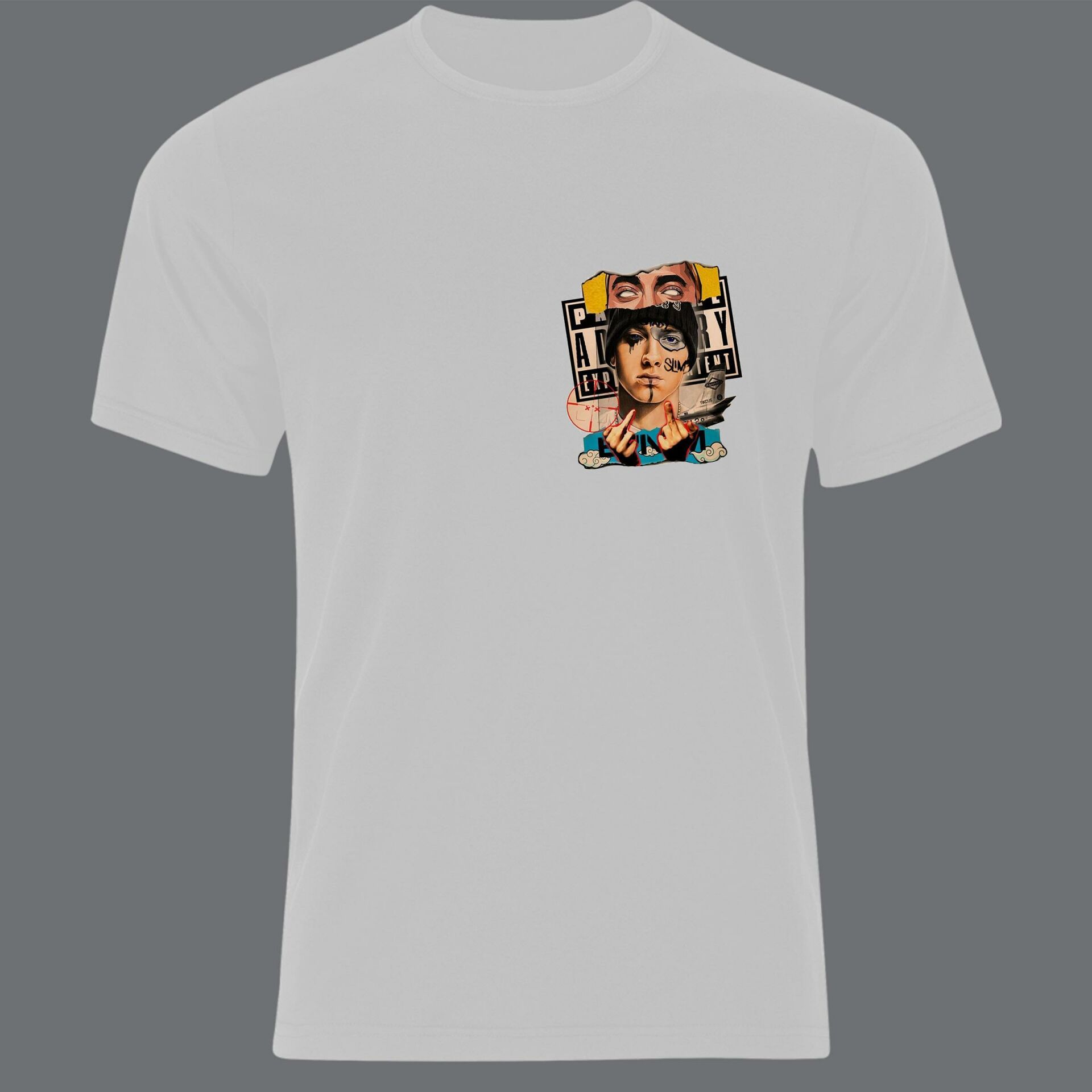 Eminem - Hip Hop - Rap Baskılı Unisex Tshirt