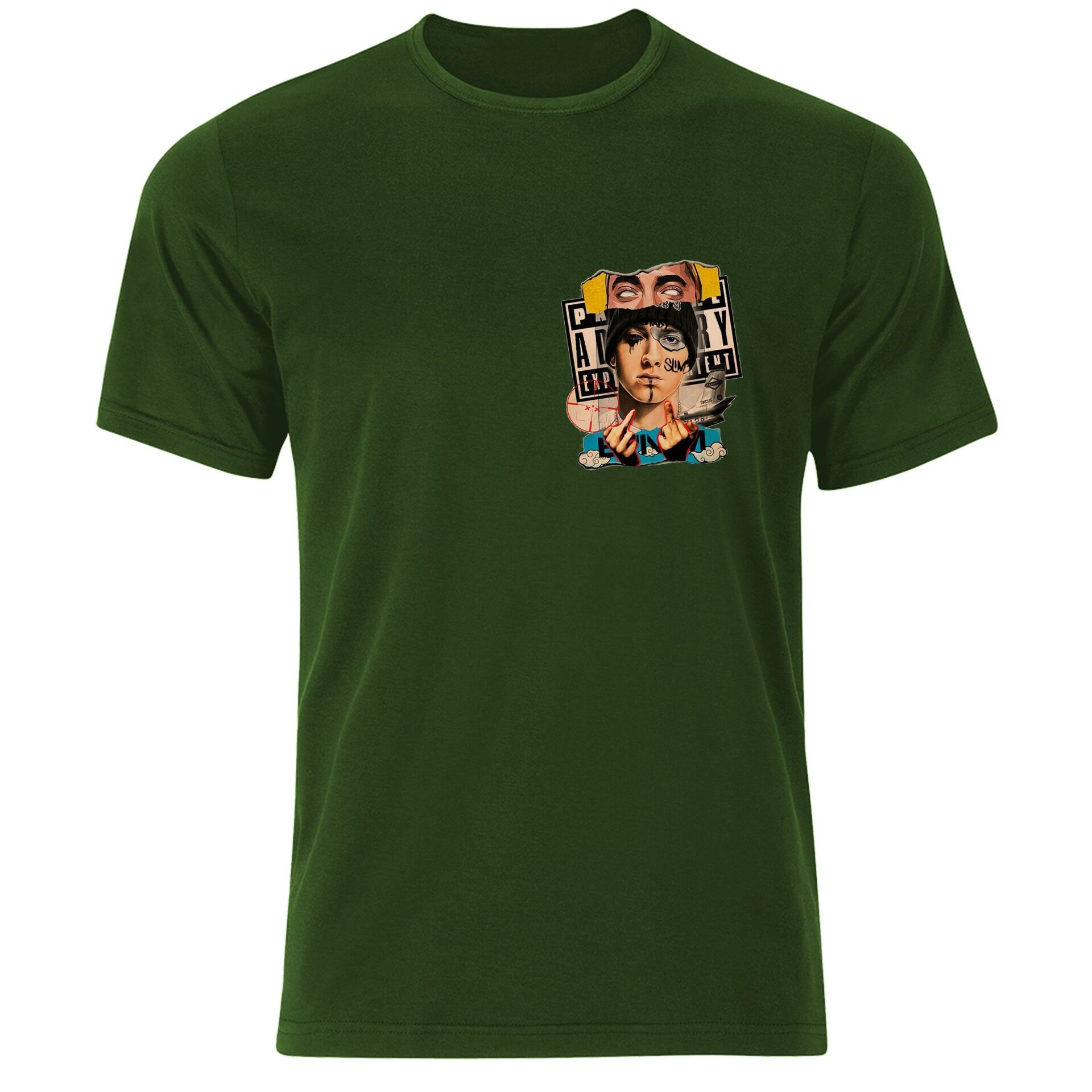 Eminem - Hip Hop - Rap Baskılı Unisex Tshirt