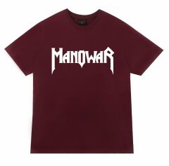 Manowar Baskılı T-shirt
