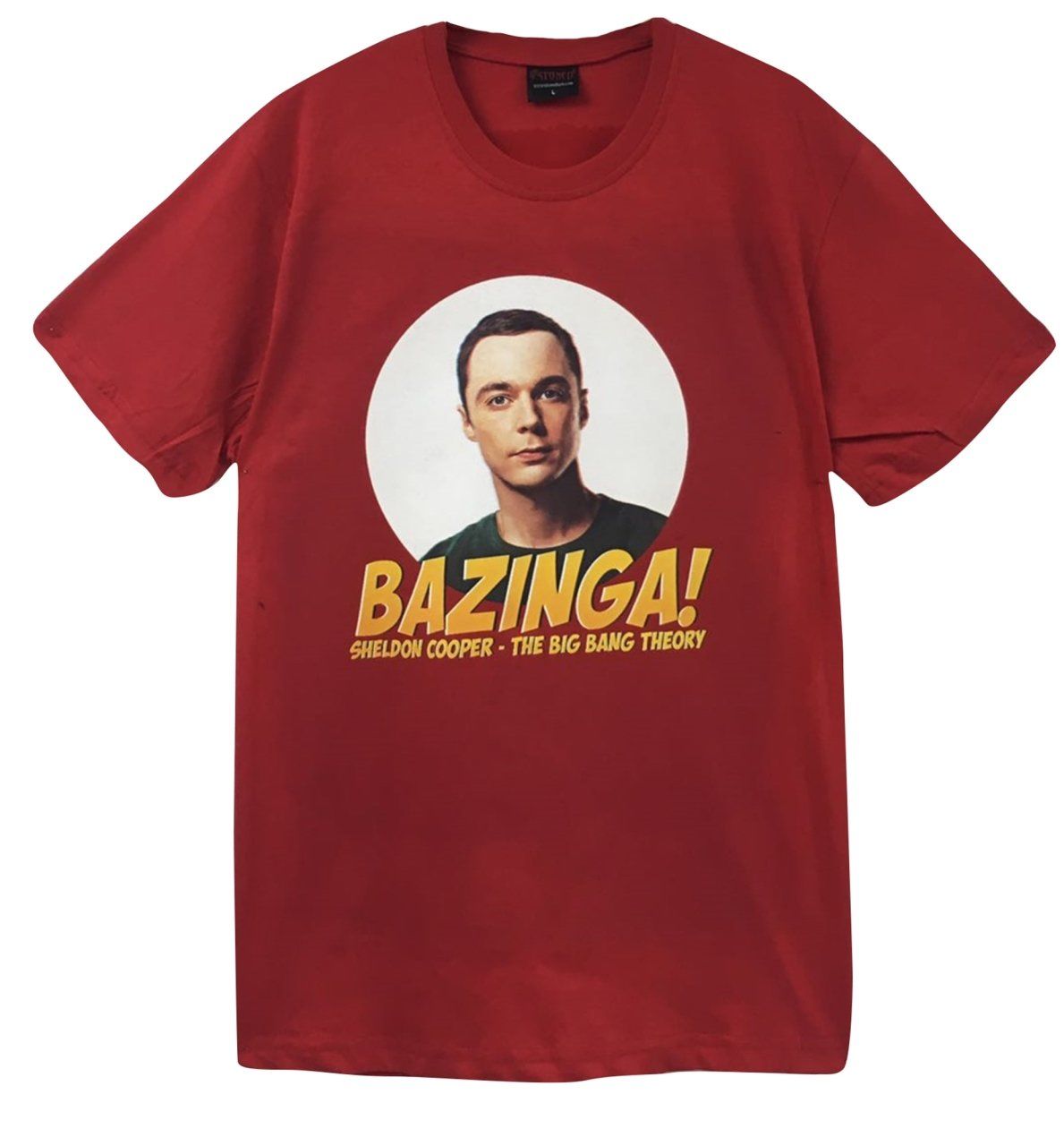 BAZINGA Baskılı T-shirt