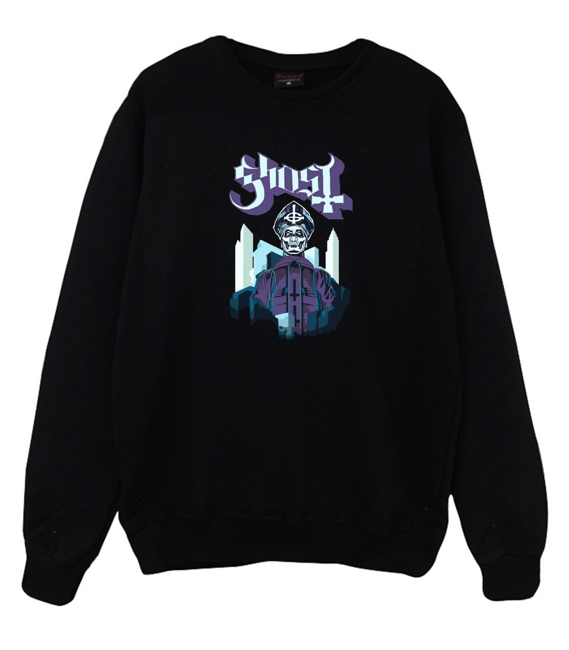 Ghost Baskılı Sweatshirt