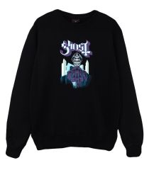 Ghost Baskılı Sweatshirt