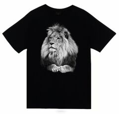 Aslan Baskılı T-shirt