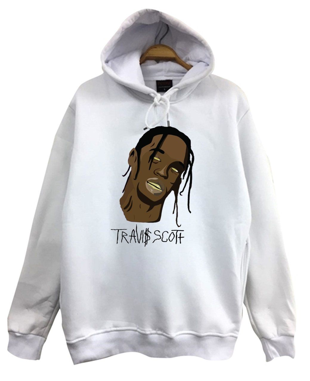 Travis Scott Astroworld Baskılı Sweatshirt