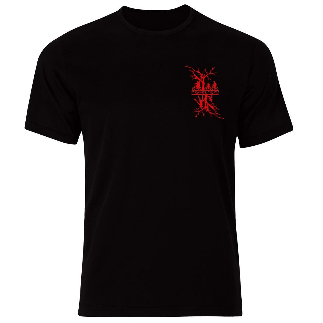 STRANGER THINGS Baskılı T-shirt