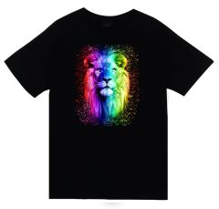 Aslan Baskılı T-shirt