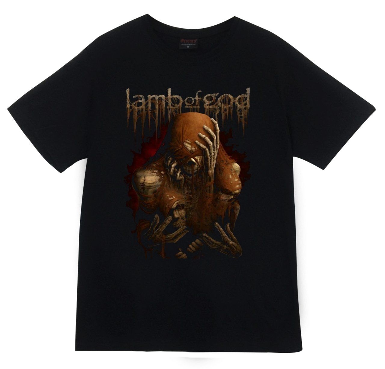 Lamb Of God Baskılı T-shirt