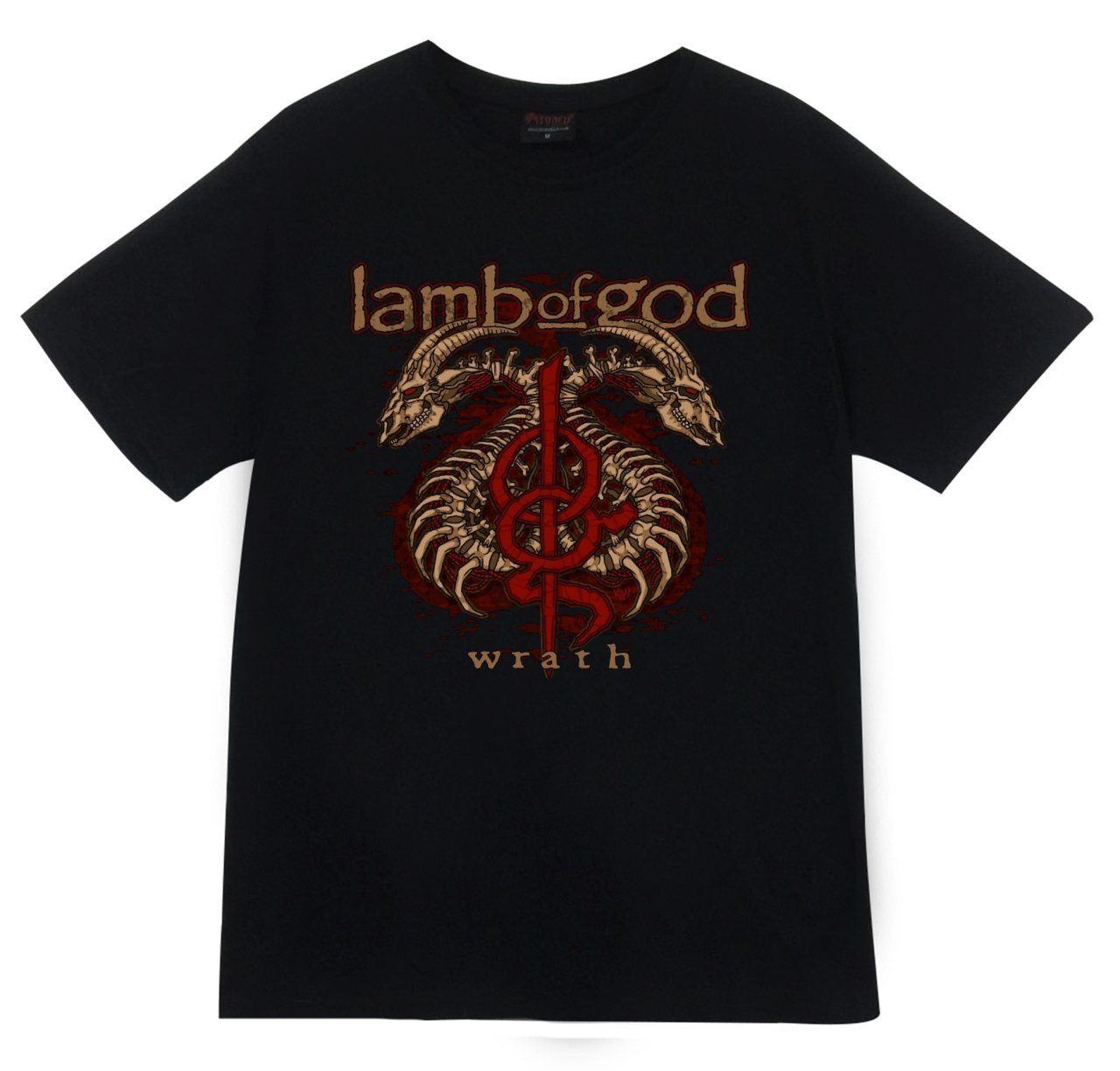 Lamb Of God Baskılı T-shirt