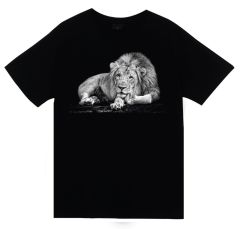 Aslan Baskılı T-shirt