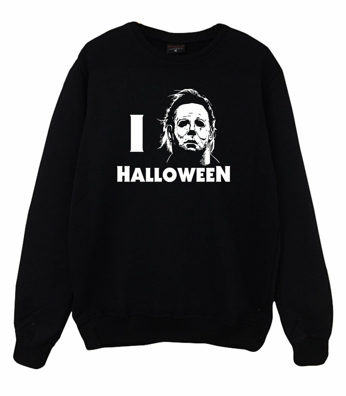 Halloween Baskılı Sweatshirt
