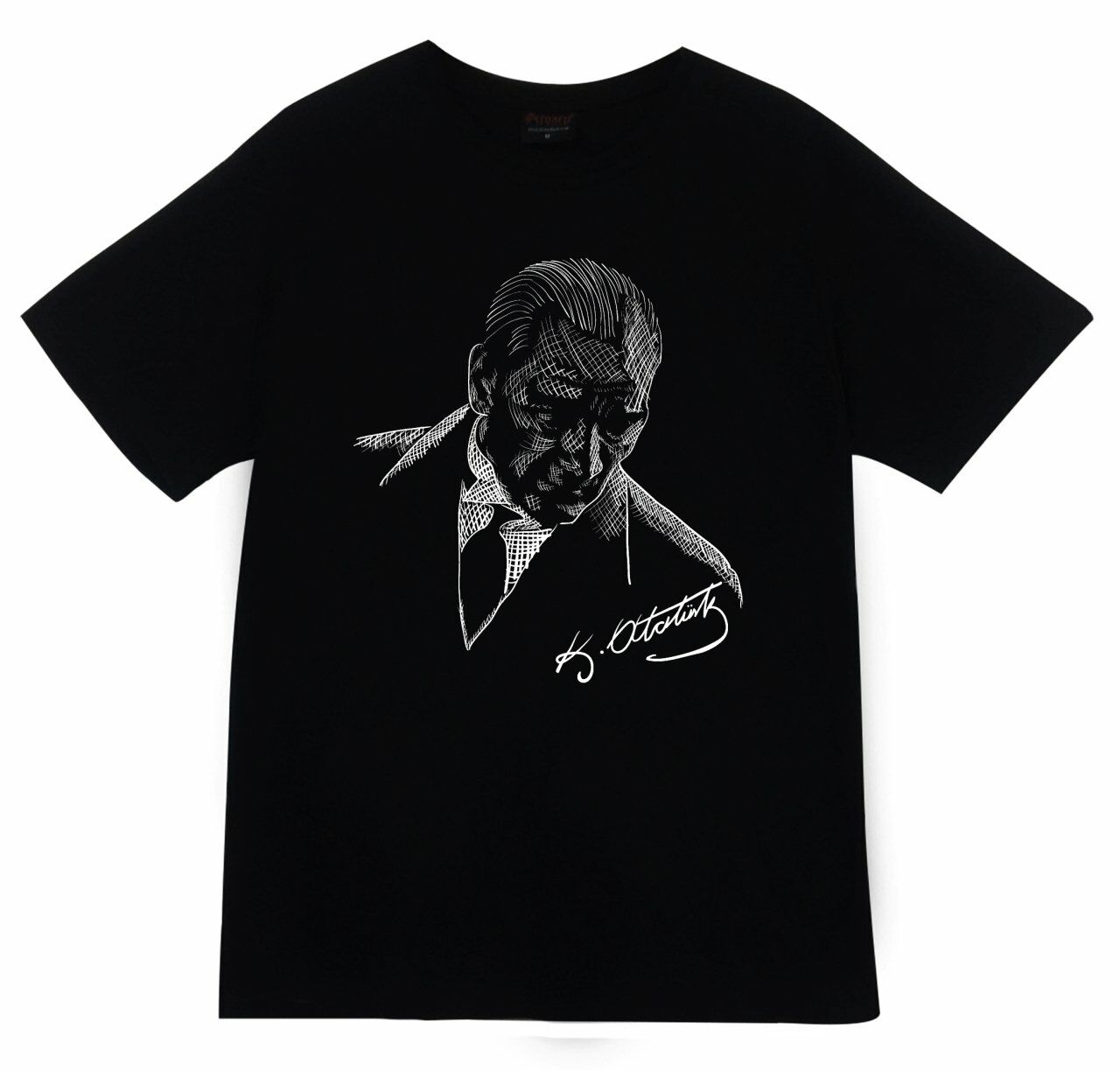 Gazi Mustafa Kemal Atatürk Baskılı T-shirt