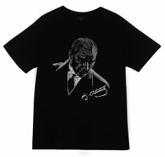 Gazi Mustafa Kemal Atatürk Baskılı T-shirt
