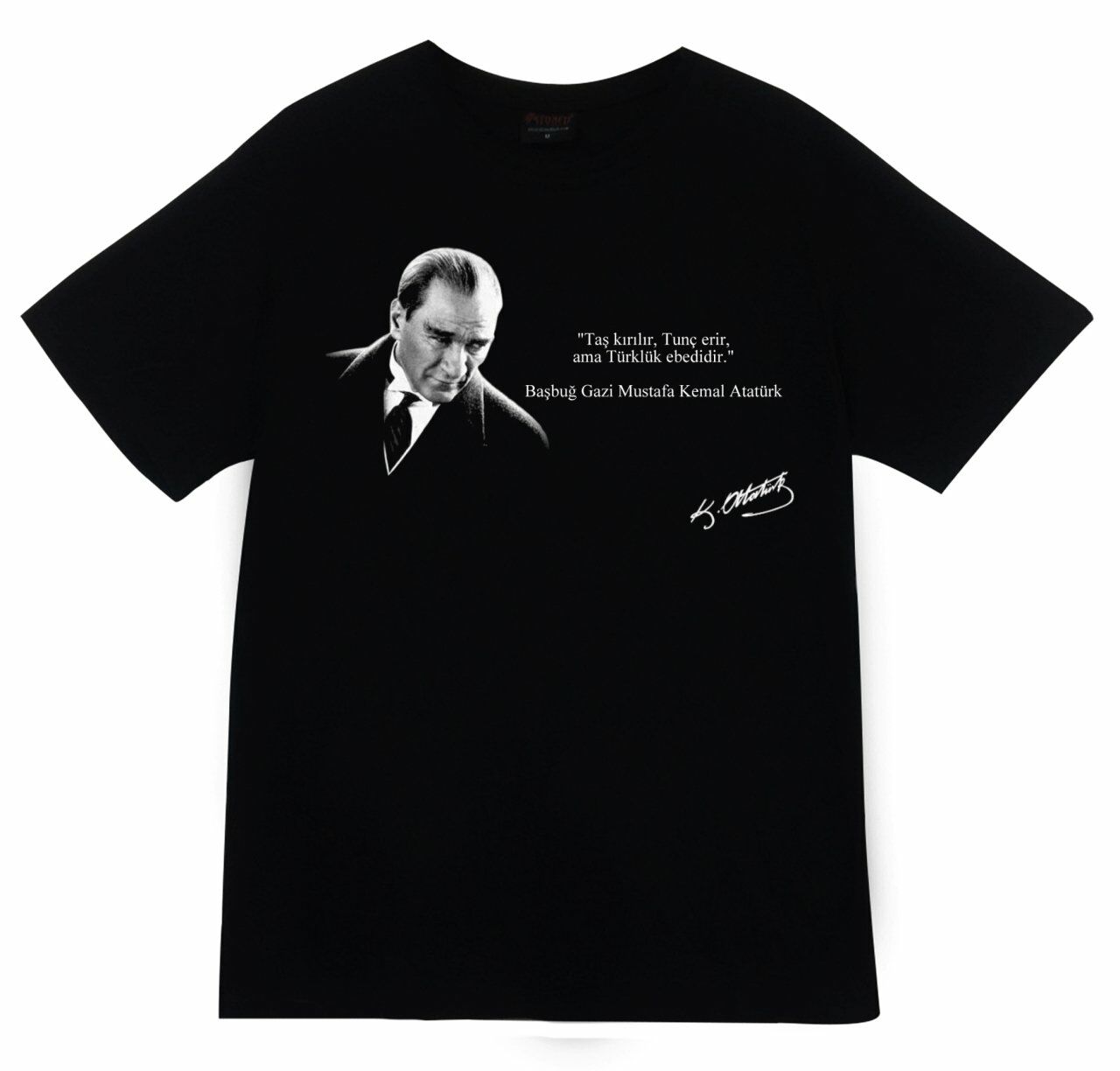 Gazi Mustafa Kemal Atatürk Baskılı T-shirt
