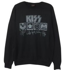 Kiss Baskılı Sweatshirt