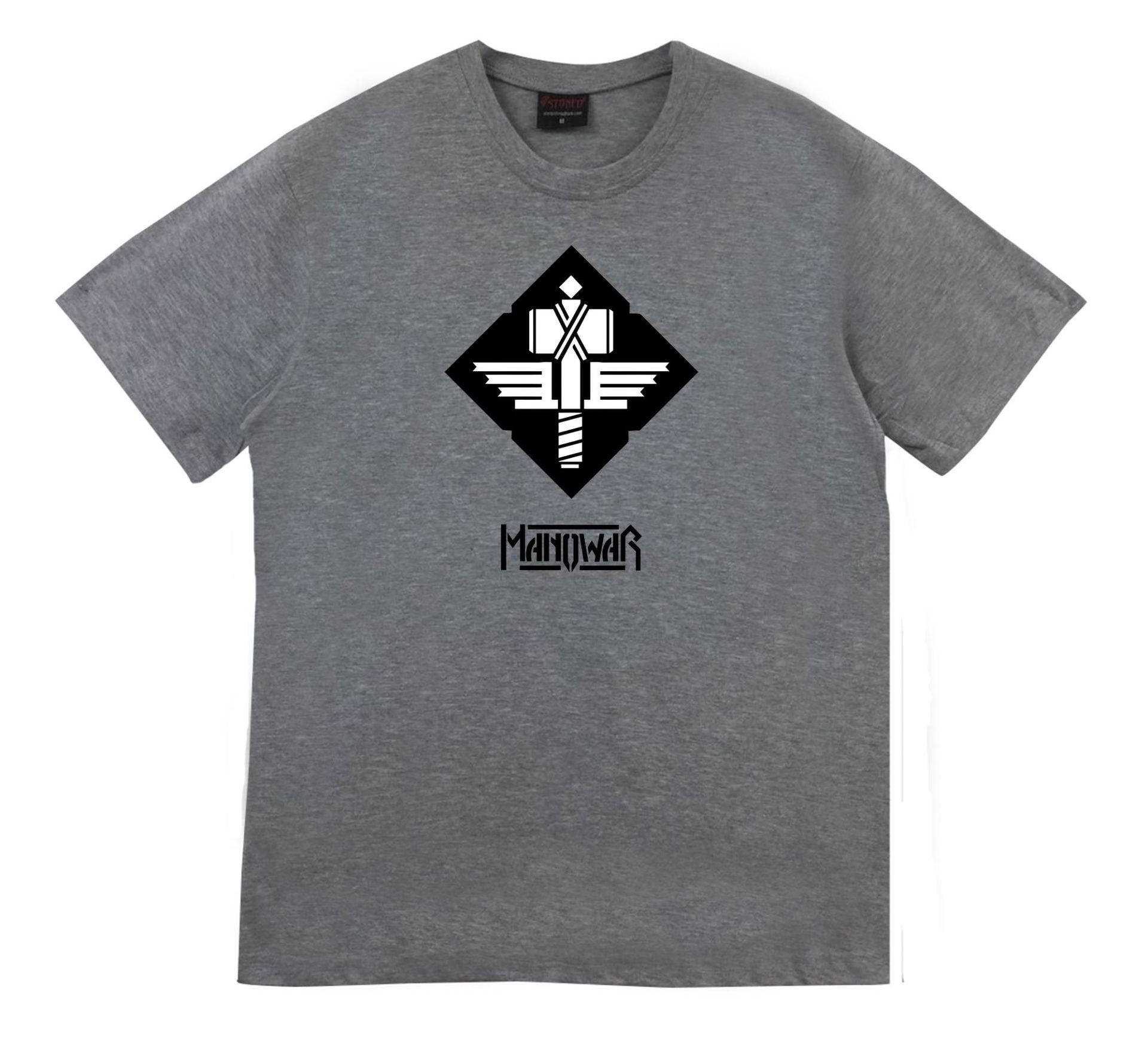 Manowar Baskılı T-shirt