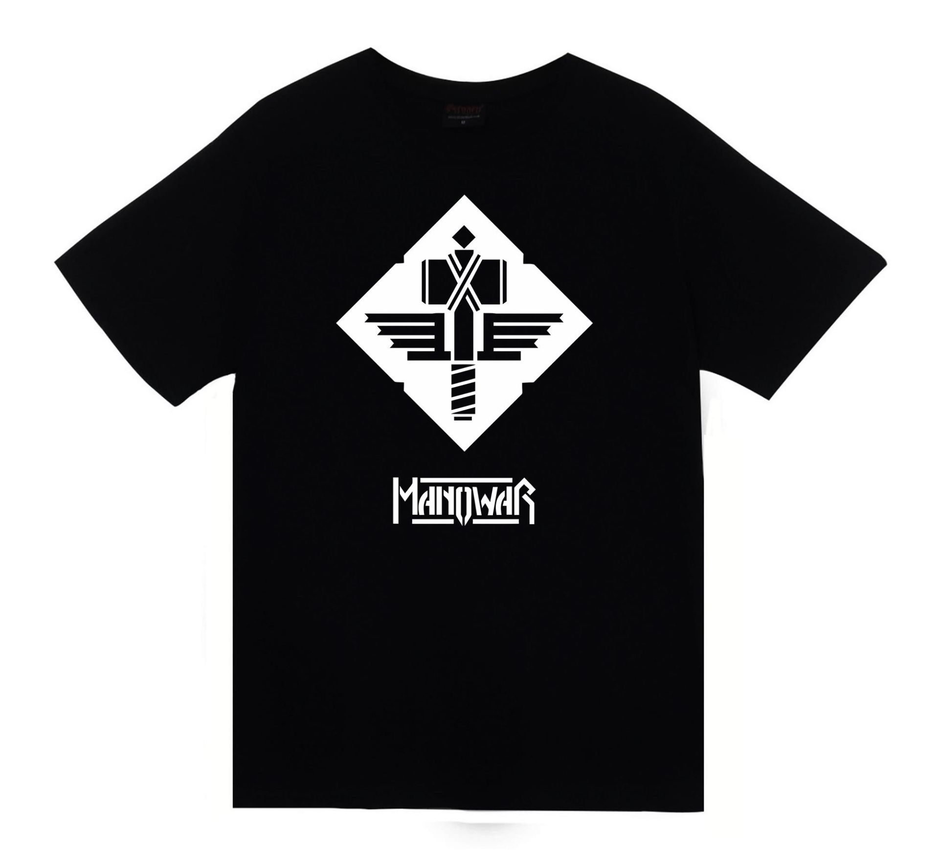 Manowar Baskılı T-shirt