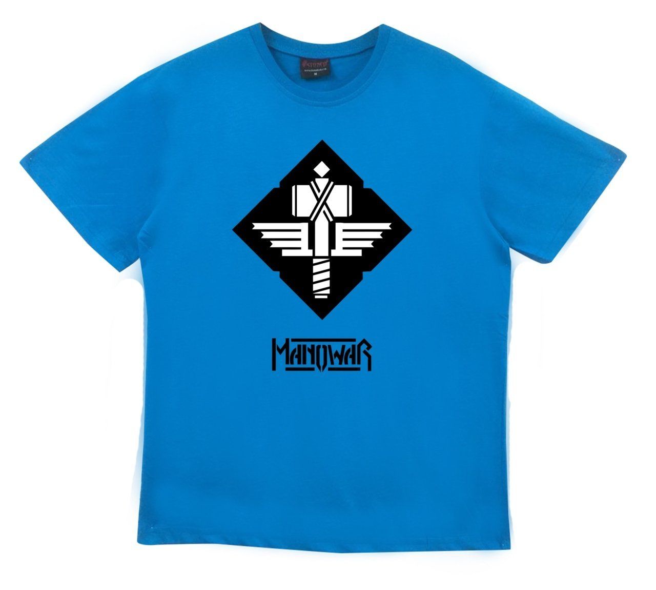 Manowar Baskılı T-shirt