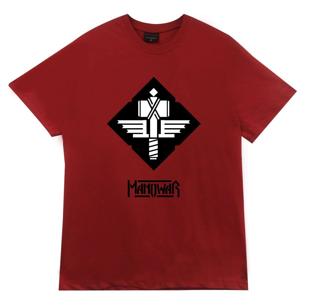 Manowar Baskılı T-shirt
