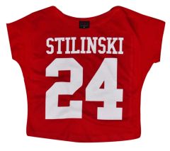 STILINSKI 24 Baskılı Göbek Üstü-Yarım T-shirt