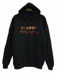 Imagine Dragons Baskılı Kapüşonlu Sweatshirt