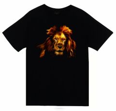 Aslan Baskılı T-shirt