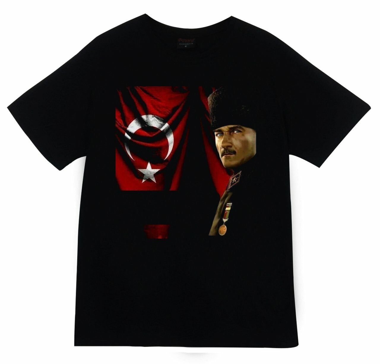 Gazi Mustafa Kemal Atatürk Baskılı T-shirt