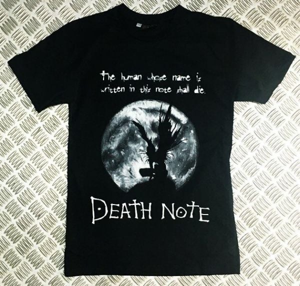 DEATHNOTE Baskılı T-shirt