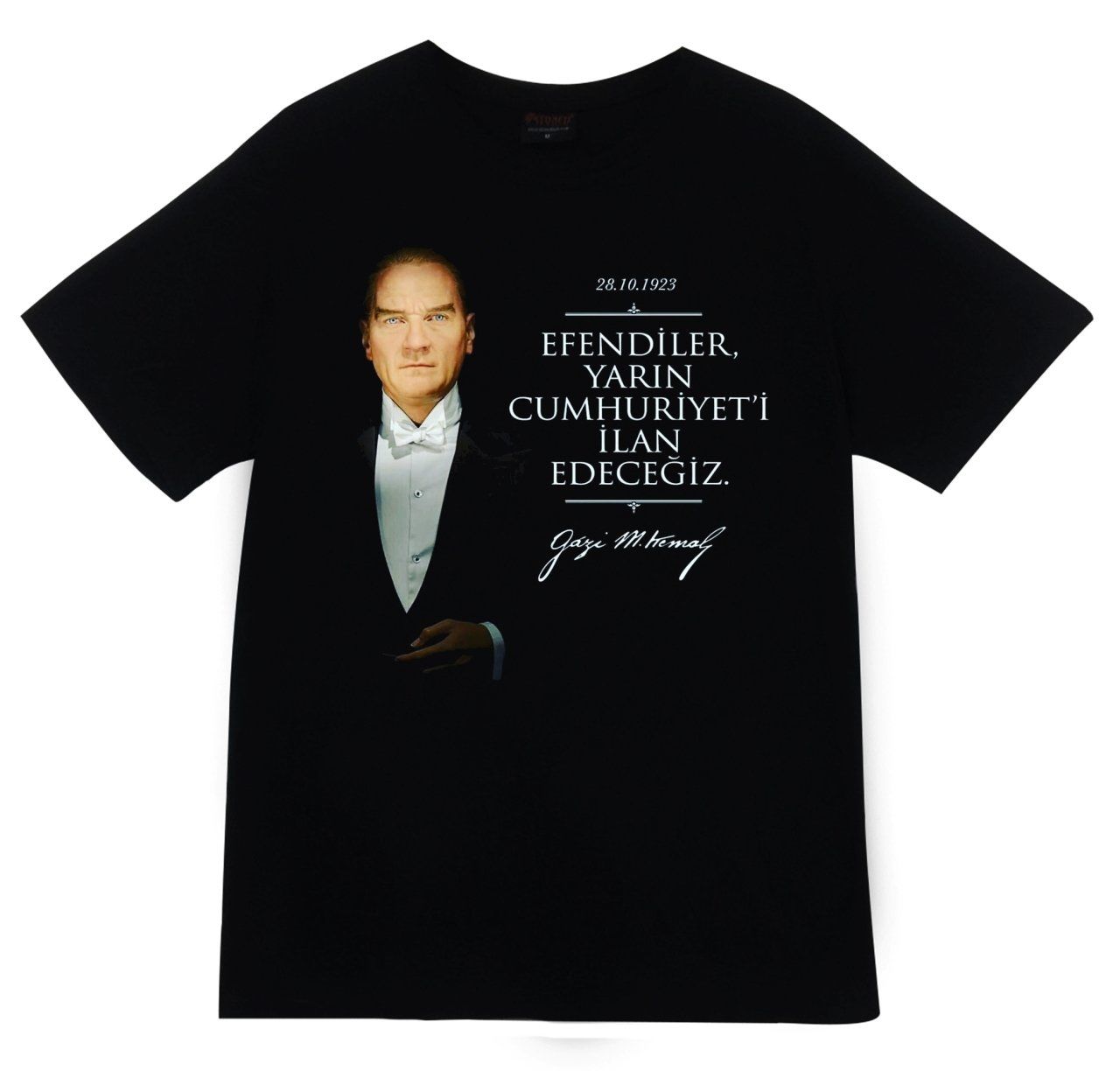 Gazi Mustafa Kemal Atatürk Baskılı T-shirt