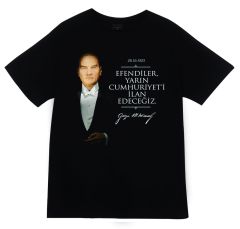 Gazi Mustafa Kemal Atatürk Baskılı T-shirt