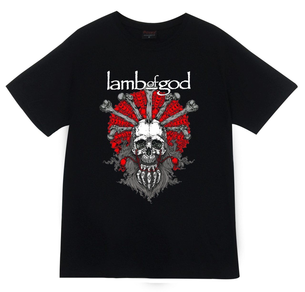 Lamb Of God Baskılı T-shirt