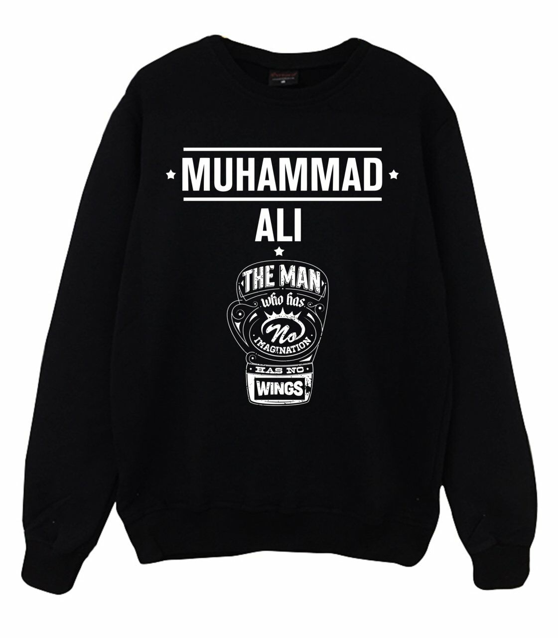 MUHAMMED ALİ Baskılı Sweatshirt