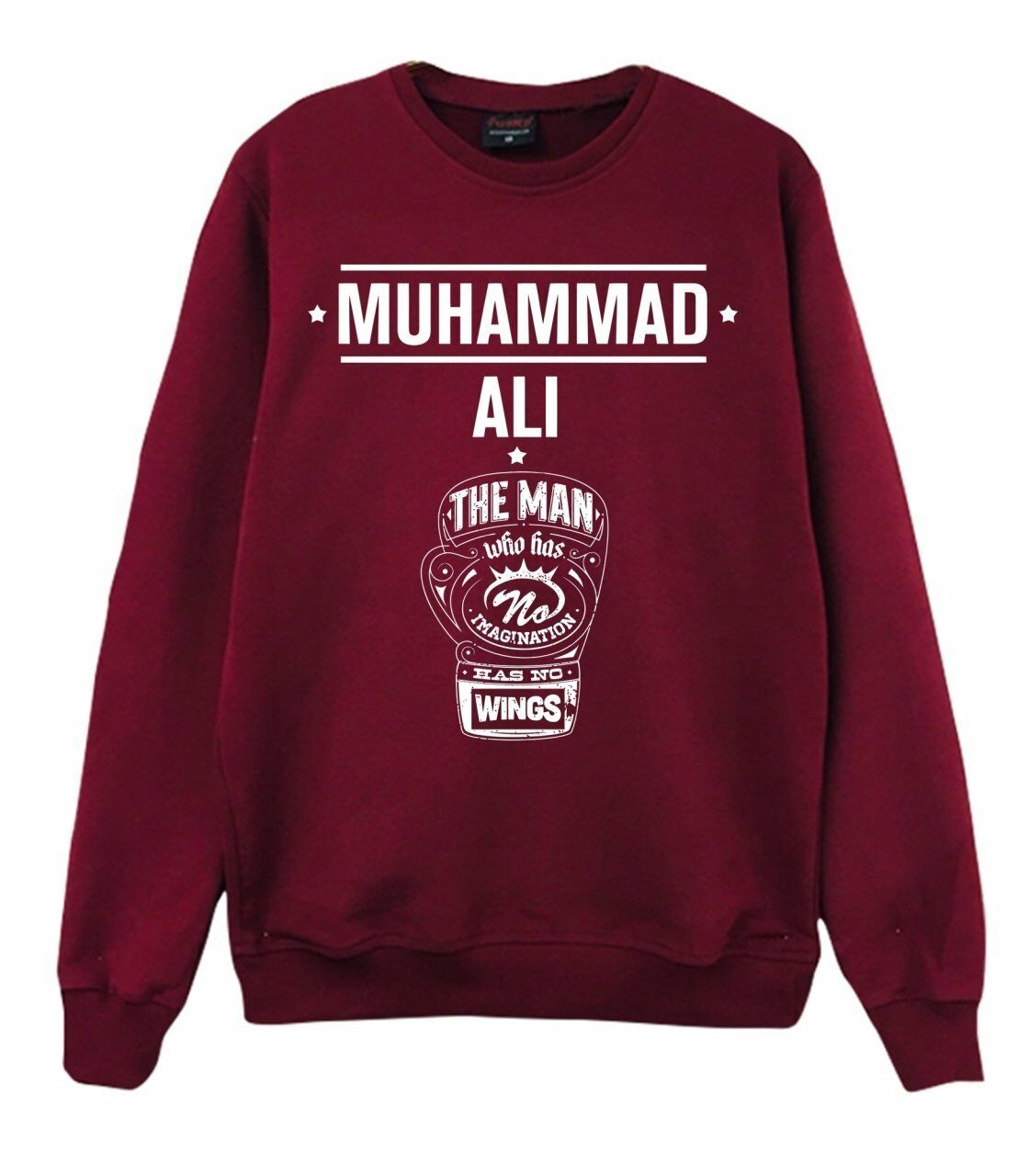 MUHAMMED ALİ Baskılı Sweatshirt
