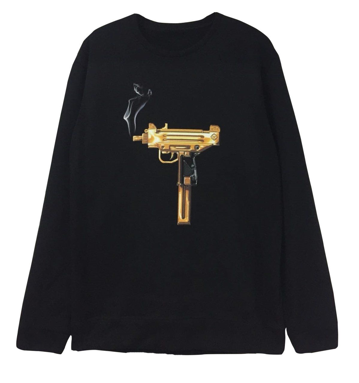 UZİ  Baskılı Sweatshirt