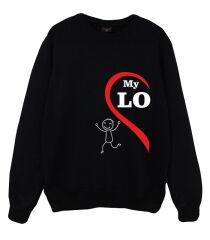 MY LO Baskılı Sweatshirt