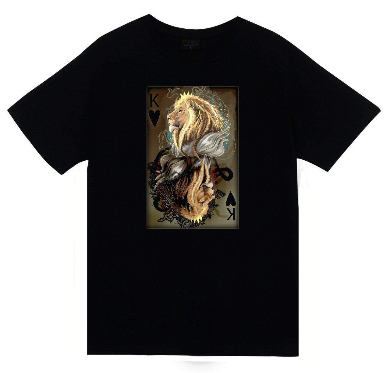 Aslan Baskılı T-shirt