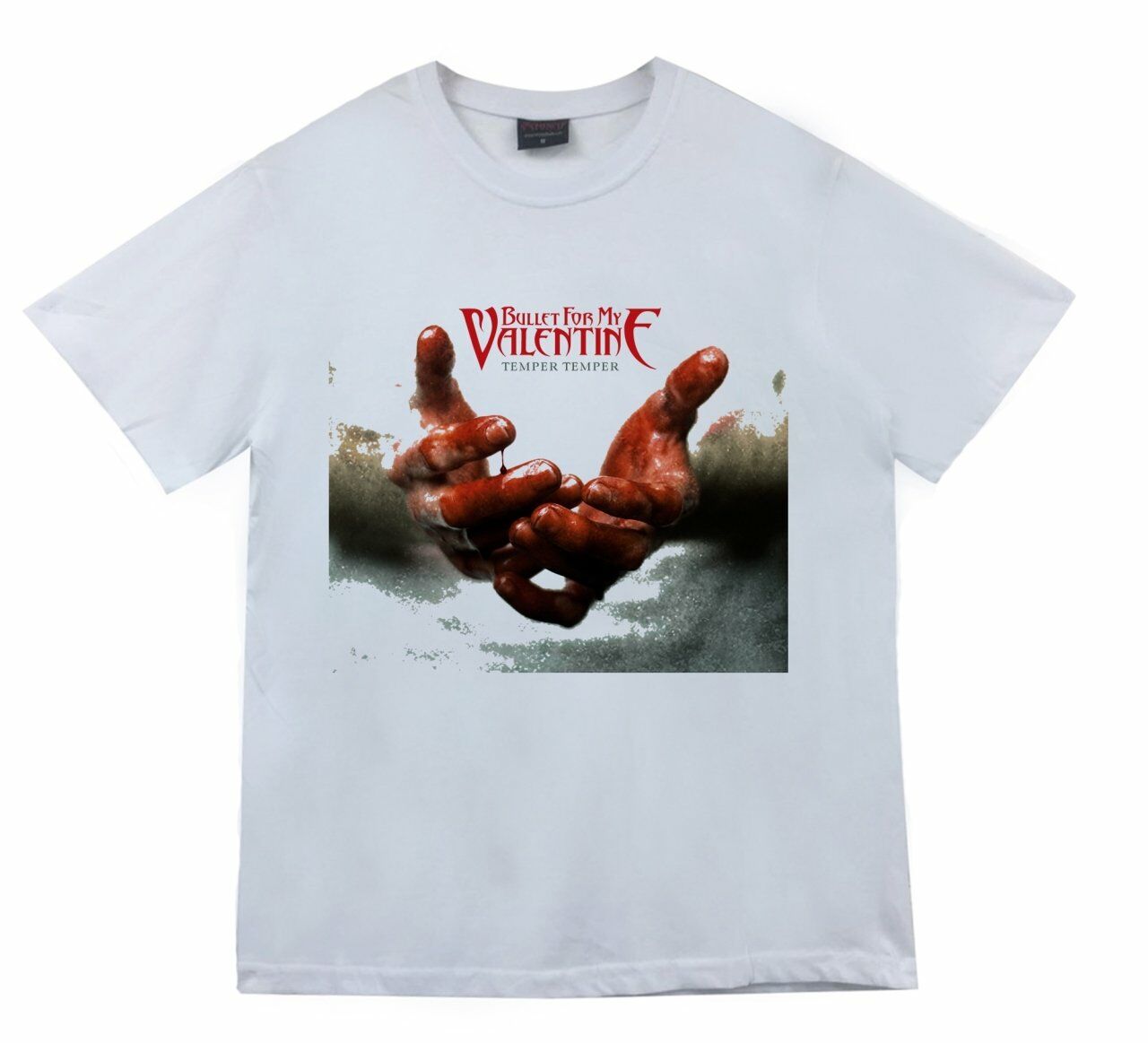 Bullet For My Valentine Baskılı T-shirt