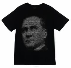Gazi Mustafa Kemal Atatürk Baskılı T-shirt