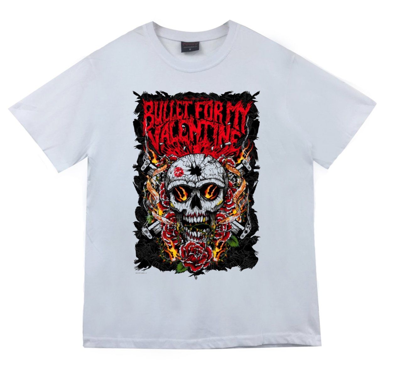Bullet For My Valentine Baskılı T-shirt