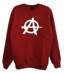 ANARCHY Baskılı Sweatshirt