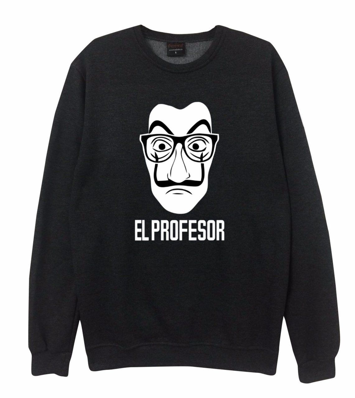 La Casa De Papel Baskılı Sweatshirt