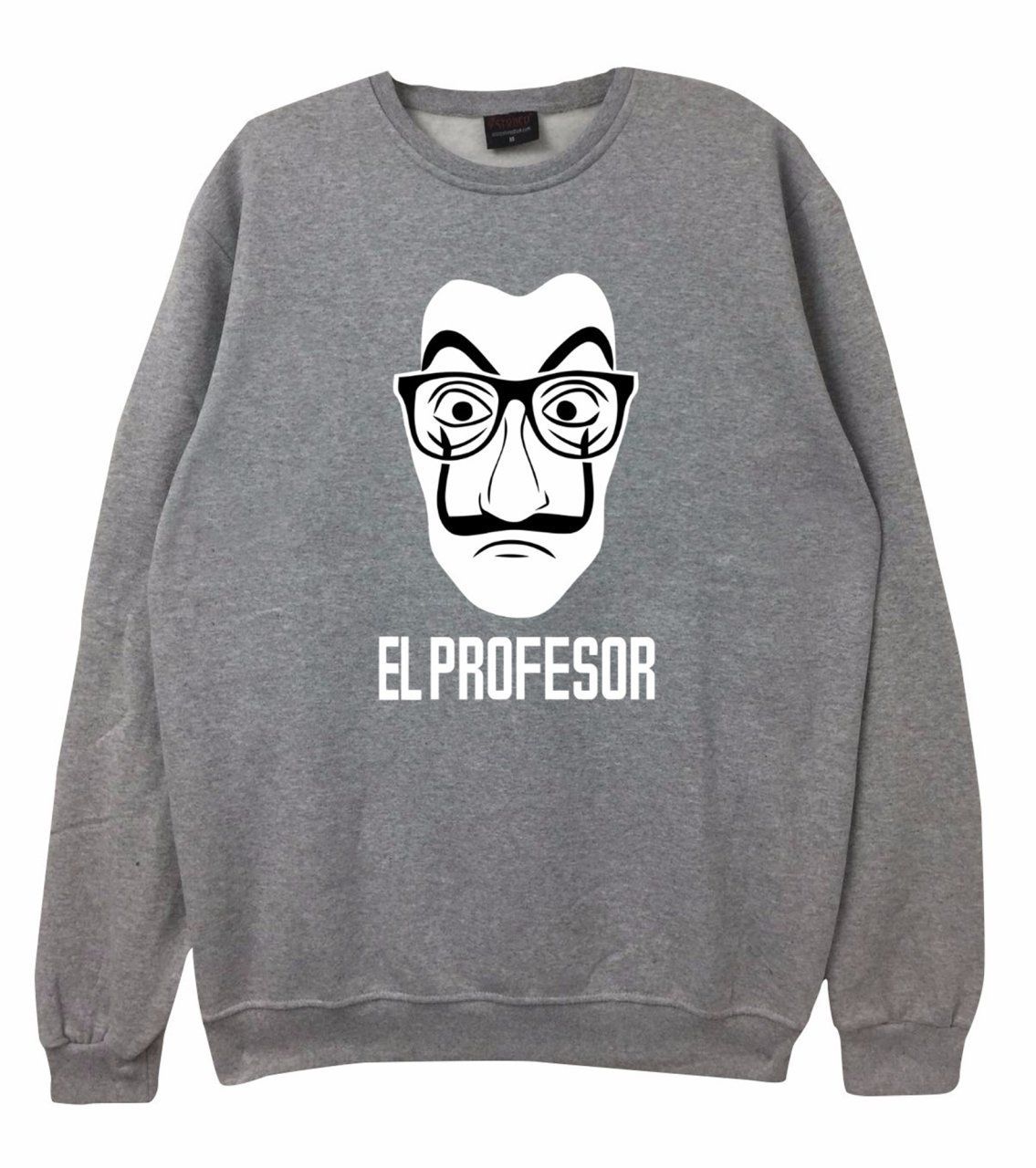 La Casa De Papel Baskılı Sweatshirt