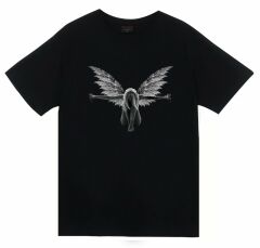 Melek Baskılı T-shirt