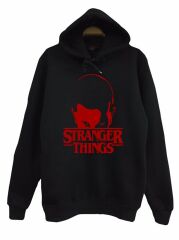 STRANGER THINGS Baskılı Çocuk Sweatshirt