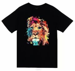 Aslan Baskılı T-shirt