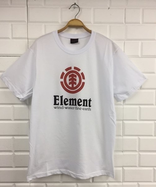 ELEMENT Bask l T shirt BEYAZ L