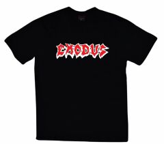 Exodus Baskılı T-shirt