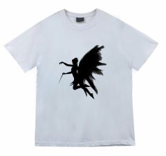 Melek Baskılı T-shirt