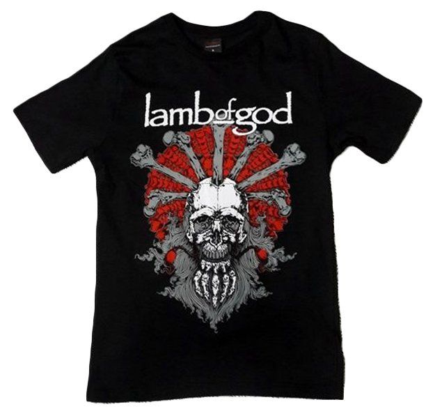 Lamb Of God Baskılı T-shirt