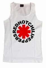 Red Hot Chili Peppers Baskılı Sıfır Kol T-Shirt