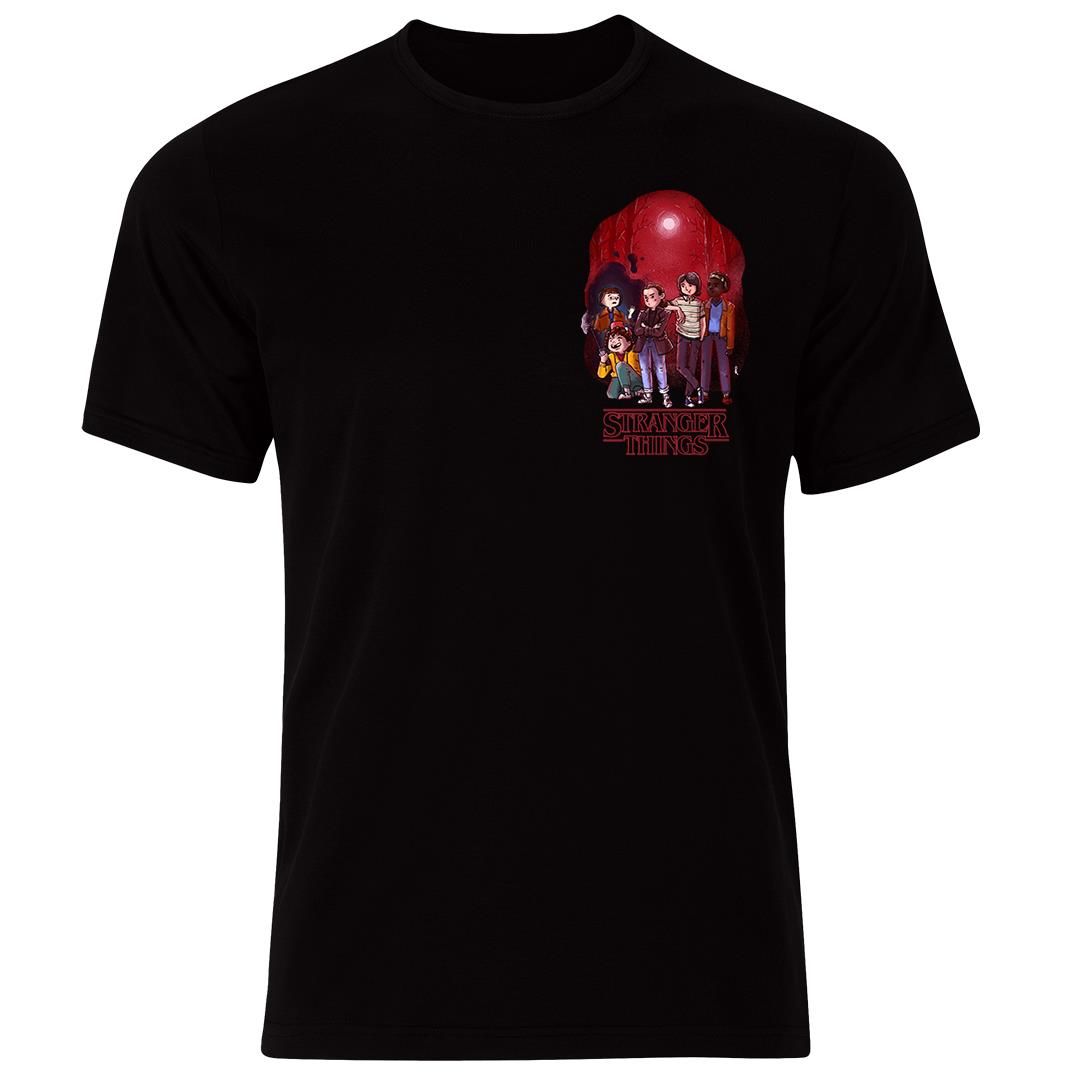 STRANGER THINGS Baskılı T-shirt